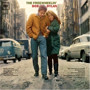 The Freewheelin' Bob Dylan album cover